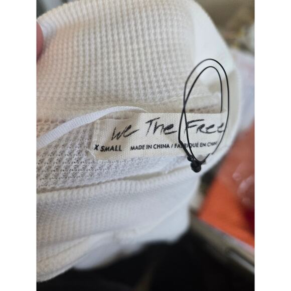 Free People We The Free Gorgeous Cuff Mock Neck Long Sleeve Top XS - Picture 8 of 9